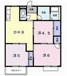 エルディム氷川の物件間取画像